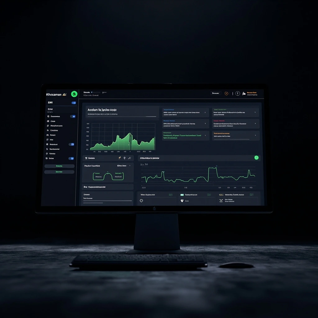 لقطة شاشة لمنصة التراخيص الرقمية تعرض لوحة متابعة الطلبات ومؤشرات الأداء